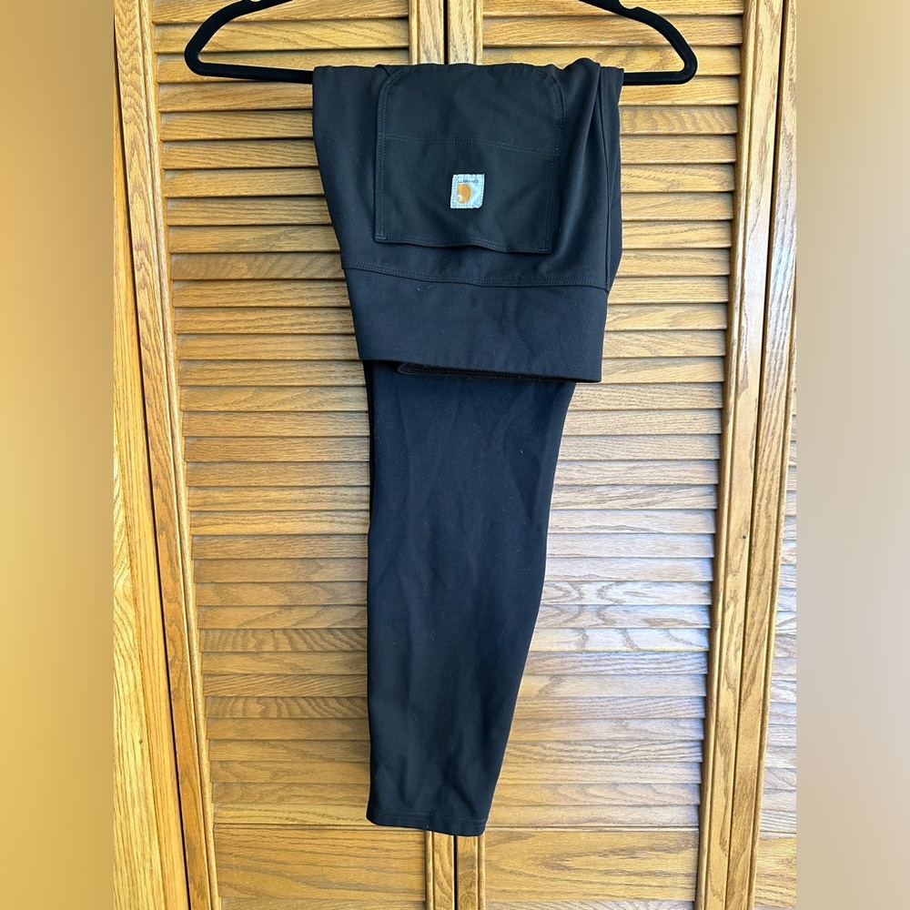 Women’s Carhartt Force Midweight Pocket Legging Black Women’s Large